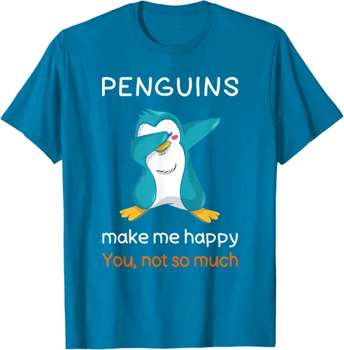 Vista 7 de Camiseta de pingüino con cita de pingüino sarcástico para amantes de los pingüinos, Negro