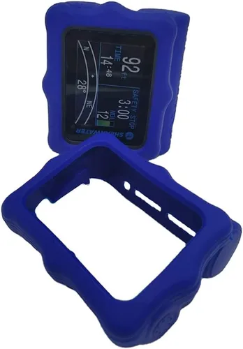 Vista 11 de Funda protectora de silicona para computadora de buceo Shearwater Perdix/Perdix 2/Perdix AI (Negro)
