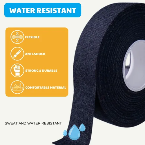 Vista 6 de Cinta de agarre – Cinta de agarre de tela multiusos para barras de dominadas, pesas, pesas, deportes, herramientas, asas, murciélagos, raquetas