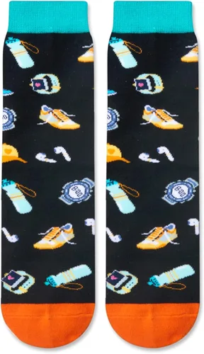 Vista 4 de Zmart Unisex Fishing Flying Funny Yoga Socks, Gifts For Fishing Lover Pilot Yoga Teacher