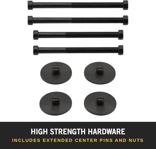 Vista 9 de Supreme Suspensions - Kit de elevación trasera Add-A-Leaf de 1.5"-2" para Ford Ranger 2WD 4WD 1983-2012 - Juego AAL corto de 21.5" con almohadillas