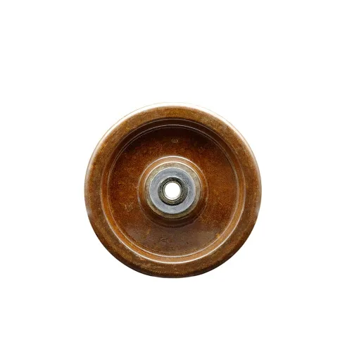Vista 29 de Rueda fenólica de alta temperatura de 3" x 1.5" solamente - Perforación de 3/8" - Capacidad de 400 lbs por rueda - Marca Service Caster