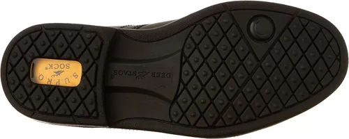 Vista 4 de Deer Stags Mens Times, cuero marrón, 7, Cuero marrón