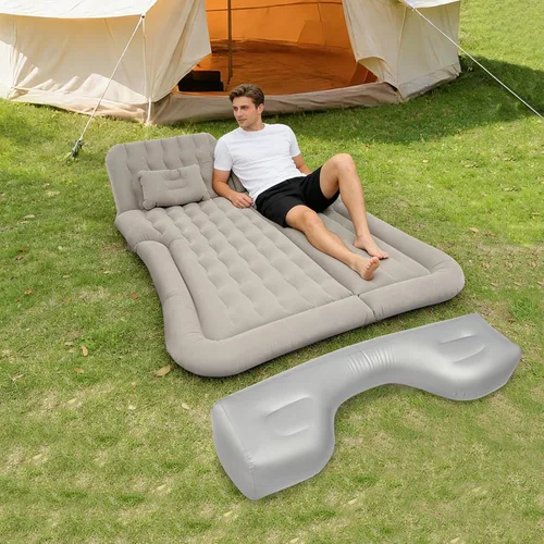 Vista 6 de Colchón de aire SUV cama inflable del coche gris