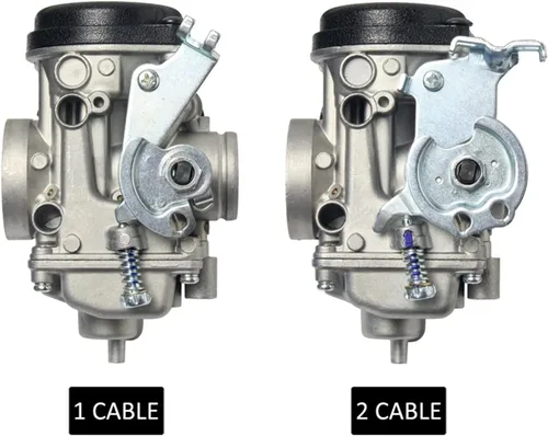 Vista 5 de JEMETA Carburador 1/2 Cable CARB apto para Yamaha YBR125 yb125 yjm125 YZF xtz125 tw200 2001-2017 piezas de automóvil de motocicleta