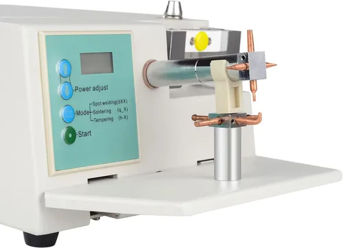 Vista 3 de Equipo de laboratorio dental dental 110V del tratamiento térmico de la máquina del soldador del punto de HL-WD II