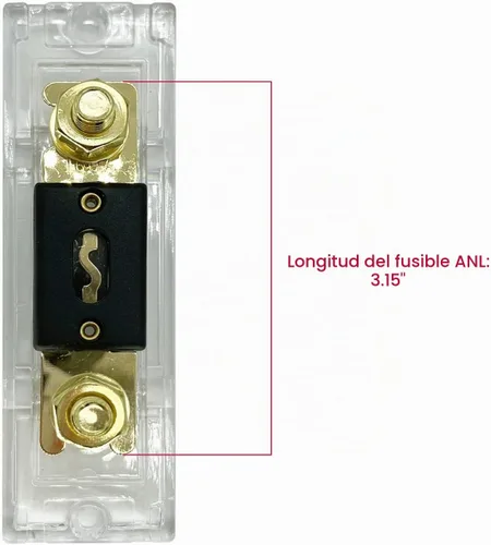 Vista 3 de Kit de portafusibles ANL de 60 AMP, paquete de 3