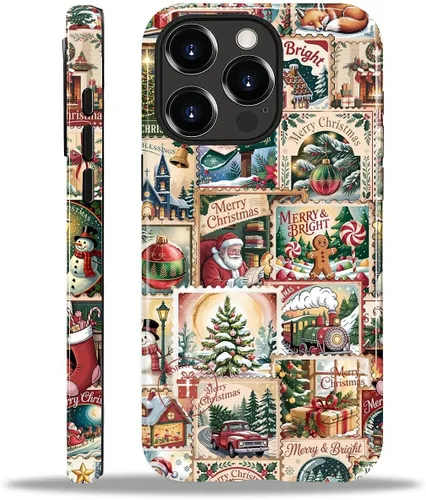 Vista 27 de Funda para iPhone 13 iPhone 14, a prueba de golpes, funda protectora híbrida de 2 capas, doble protección contra caídas, antiarañazos, diseño