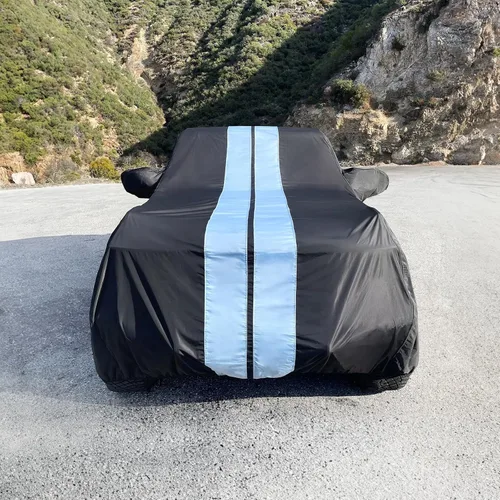 Vista 8 de Coverland Funda de auto SUV personalizada para Alfa Romeo Stelvio 2017-2025, impermeable para todo tipo de clima, fundas de automóvil