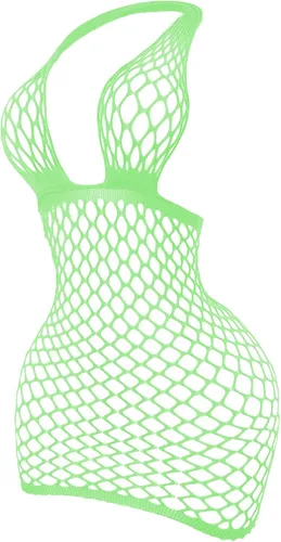 Vista 17 de SweatyRocks Vestido de lencería sexy de malla para mujer, lencería tipo Negro