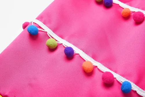 Vista 4 de ReliBeauty Disfraz de payaso para niños y niñas, disfraz de circo con peluca