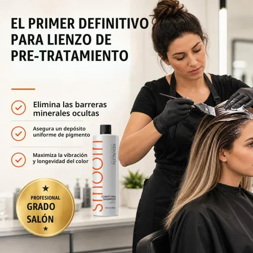 Vista 3 de Keragen Champú aclarador del cabello, 32 oz.