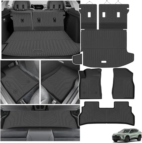 Vista 10 de Powerty Alfombrillas para Jeep Grand Cherokee L 2021-2025 (solo reposabrazos central de 6 plazas sin segunda fila), accesorios de revestimiento