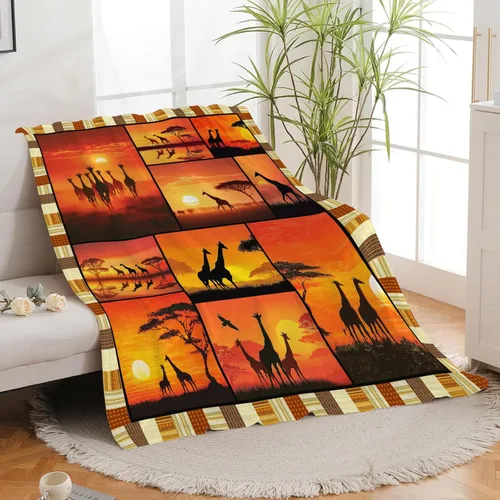Vista 37 de Manta de águila con la bandera estadounidense y águila calva, regalos para niños, niñas, niños, adultos, mujeres y hombres, suave, acogedora, cálida