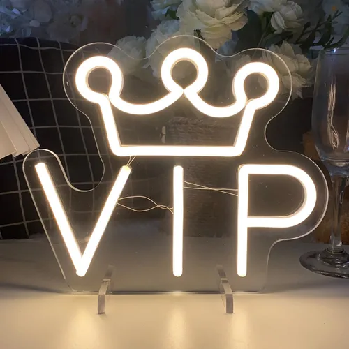 Vista 13 de Número de mesa de cumpleaños de un año de edad, lámpara de escritorio, luz nocturna, letra de boda, letrero de neón LED, decoración de mesa de boda