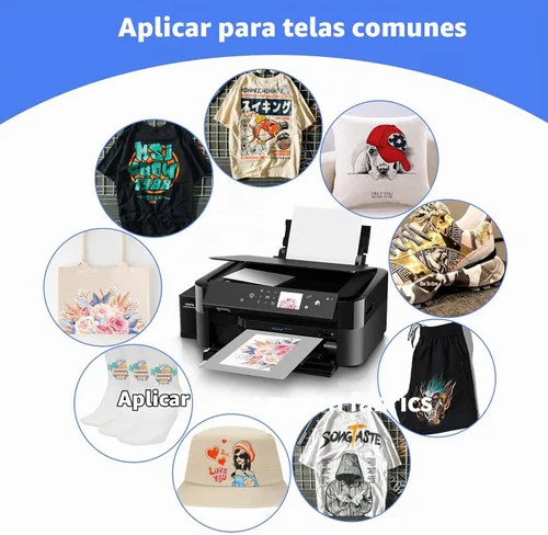 Vista 3 de GOZYE Película de transferencia DTF premium A4-100 hojas mate