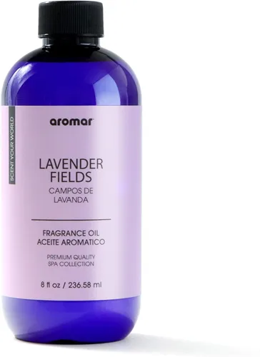 Vista 10 de AROMAR Aceite de fragancia premium, de larga duración, refrescante aroma edificante para aromaterapia, relajación y usos domésticos. Canal #5 8oz