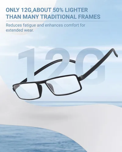 Vista 3 de TERAISE Reading Glasses Men 4-Pack Ultralight Blue Light Reader Glasses