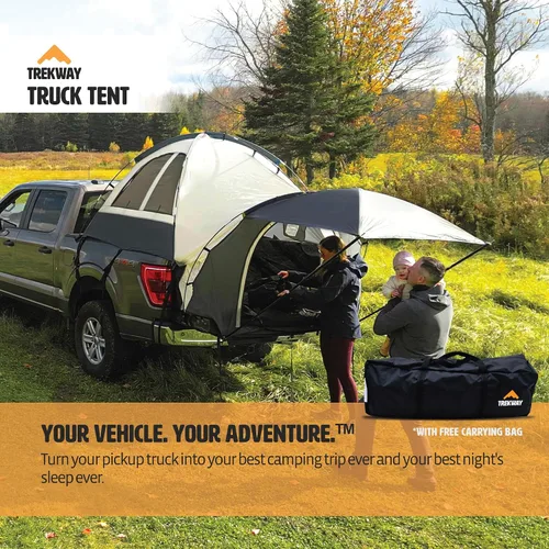 Vista 5 de Offroading - Tienda de campaña para caja de camioneta, longitud de 6.5 pies de caja