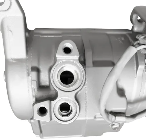 Vista 8 de RYC Compresor de aire acondicionado automotriz GG362 (2 orificios de montaje)