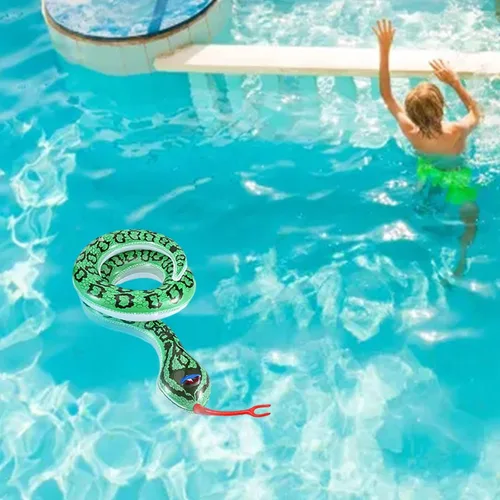 Vista 3 de Flotador para piscina infantil inflable de PVC juguete divertido de agua para niños, perfecto para fiestas en la piscina, 1 unidad