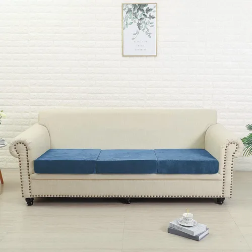 Vista 93 de Jonuiony Funda universal para sofá resistente al desgaste, fundas de terciopelo elástico para cojines separados para sofá, fundas de sofá