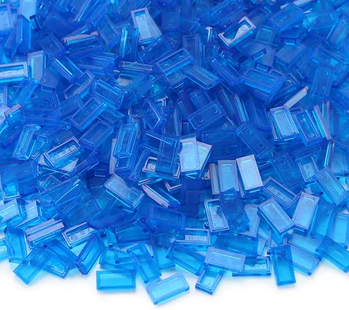 Vista 15 de 700 Piezas de Ladrillos Planos Multicolores 1×2, Bloques de Construcción a Granel para Superficies Lisas de Pared y Piso, Accesorios de Juguete