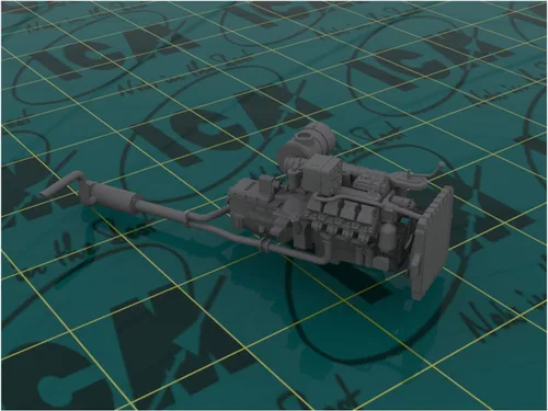 Vista 13 de ICM Models 1/35 Kit de modelo de camión del ejército soviético de seis ruedas