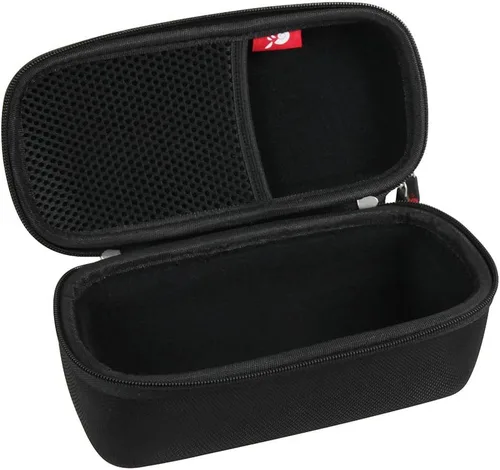 Vista 3 de Hermitshell Funda rígida de viaje compatible con JBL FLIP 5 / JBL FLIP 6 / JBL Flip 7 Altavoz Bluetooth portátil impermeable (negro)