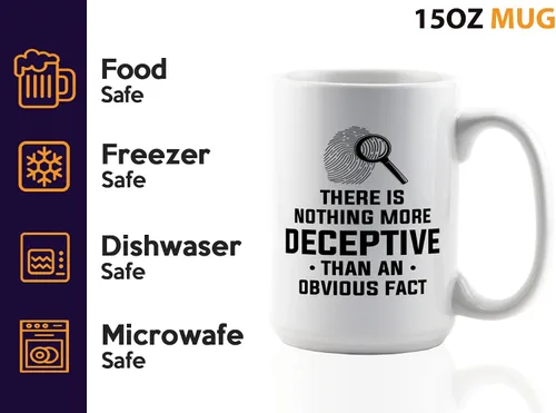 Vista 4 de Taza de café detective de 15 onzas, color blanco, no hay nada, oficial de policía, policía, patrulla, detective, policía, policía, policía, policía