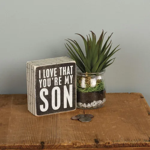 Vista 4 de Primitives by Kathy, cartel para cajas A Grandmother con frase sobre las abuelas