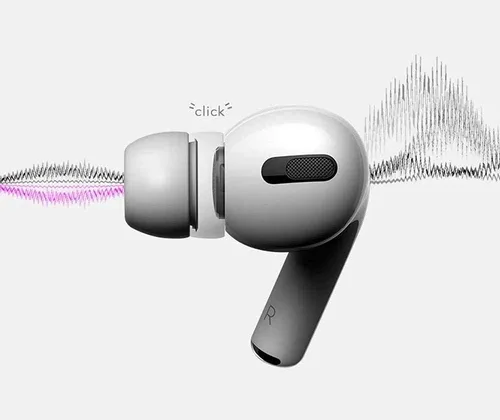 Vista 5 de [6 pares] Reemplazo de auriculares Airpod Pro Tips para Apple Airpods Pro y Airpods Pro 2 2ª generación – pequeño, mediano y grande (blanco)