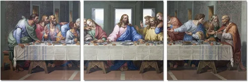 Vista 54 de Furinno Senia Impresión artística en formato tríptico para colgar en la pared