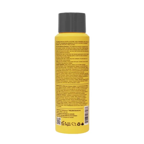 Vista 2 de Champú para cabello rizado Sin sulfato - 13.5 fl oz (13.5 onzas) Limpia suavemente, hidrata, mantiene y define los torceduras Productos