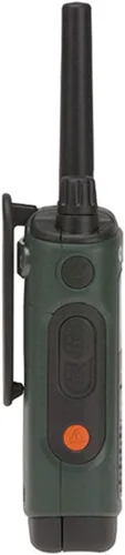 Vista 2 de Radio de dos vías de Motorola T460 recargable (azul oscuro), Caza, Verde