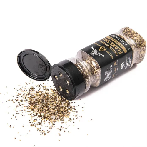 Vista 8 de McCormick Grill Mates Coarse Black Pepper & Flake Salt Grilling Seasoning, 5.71 oz