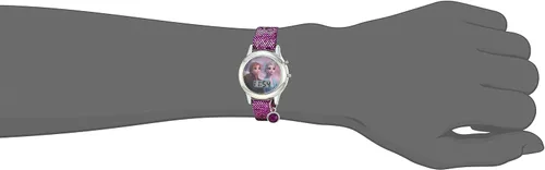 Vista 4 de Disney - Reloj de cuarzo para niña con correa de goma multicolor 13 modelo FZN45048AZ
