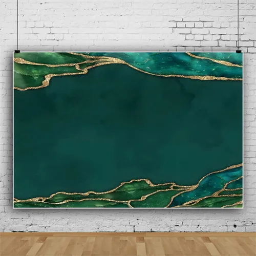 Vista 5 de Telón de fondo de fotografía con textura de mármol negro dorado de 5 x 4 pies, arte abstracto, fondo de fondo dorado de arena movediza líquida