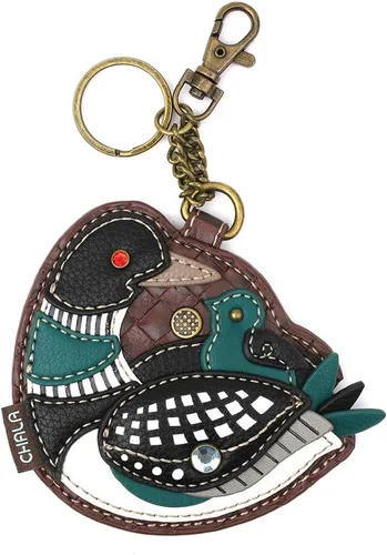 Vista 19 de CHALA Bird Collection - Llavero decorativo para mujer, diseño de pájaro azul