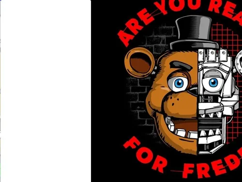 Vista 2 de Five Nights at Freddy's are You Ready for Freddy - Camiseta negra para niño