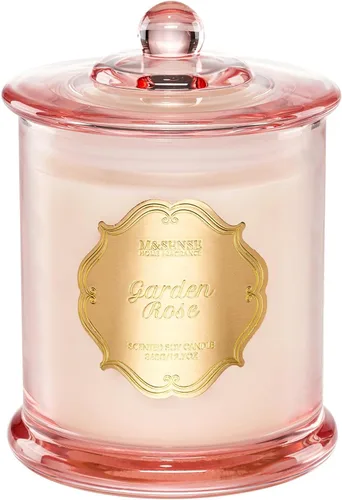 Vista 30 de M&SENSE Velas de Cítricos para el Hogar Aromáticas, Vela de Soja Orgánica Natural de 12.7oz 75 Horas de Larga Duración de Combustión Lenta, Vela