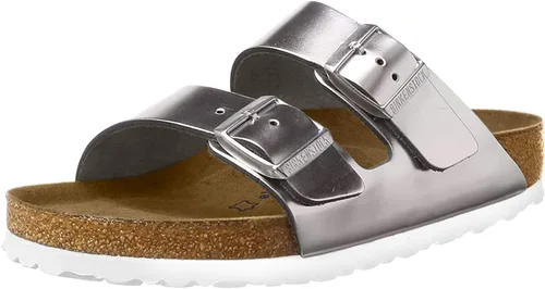 Vista 54 de Birkenstock Sandalias unisex Arizona con plantilla suave para adultos Lima activa