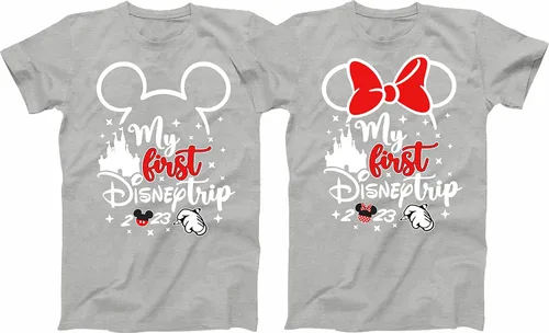 Vista 5 de My First Magical Cruise Trip 2025 Family Vacation Family Matching Custom Tees Shirts