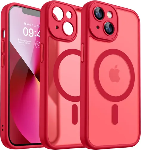 Vista 79 de CANSHN Funda magnética compatible con iPhone Air (6.5 pulgadas), mejorada [protección completa de la cámara] [compatible con Magsafe]