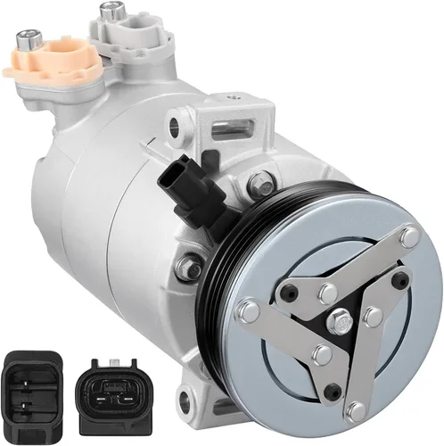 Vista 42 de BDFHYK Compresor de aire acondicionado con embrague compatible con Ford F-250 F-350 Super Duty 6.2L 2017-2019, F-450 F-550 Super Duty 6.8L
