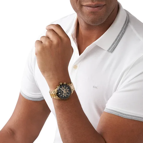 Vista 4 de Michael Kors Layton - Reloj de acero inoxidable