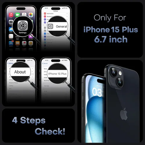 Vista 260 de TOCOL Funda para iPhone 11, compatible con Magsafe, protección completa de cámara, imanes integrados, protección contra caídas, funda translúcida