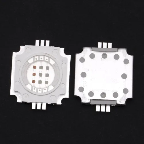 Vista 2 de Chip LED de alta potencia 10W RGB emisor de luz súper brillante COB módulo lámpara de repuesto de componentes de cuentas iluminación DIY