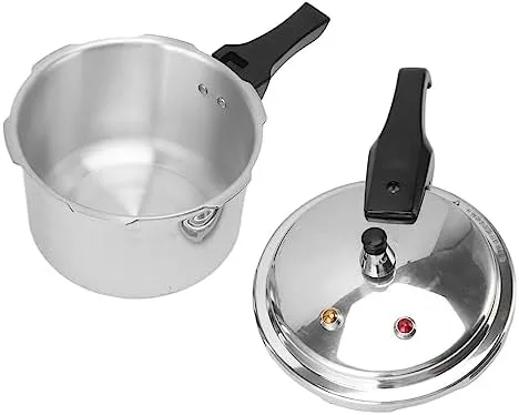 Vista 7 de Mini olla a presión de acero inoxidable, 3L Olla de presión de acero inoxidable Rendimiento de grado alimenticio para estufa de gas