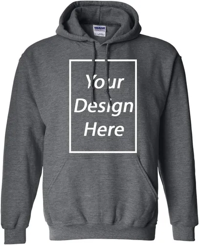 Vista 10 de City Shirts Añade tu propio texto y diseña sudadera personalizada con capucha